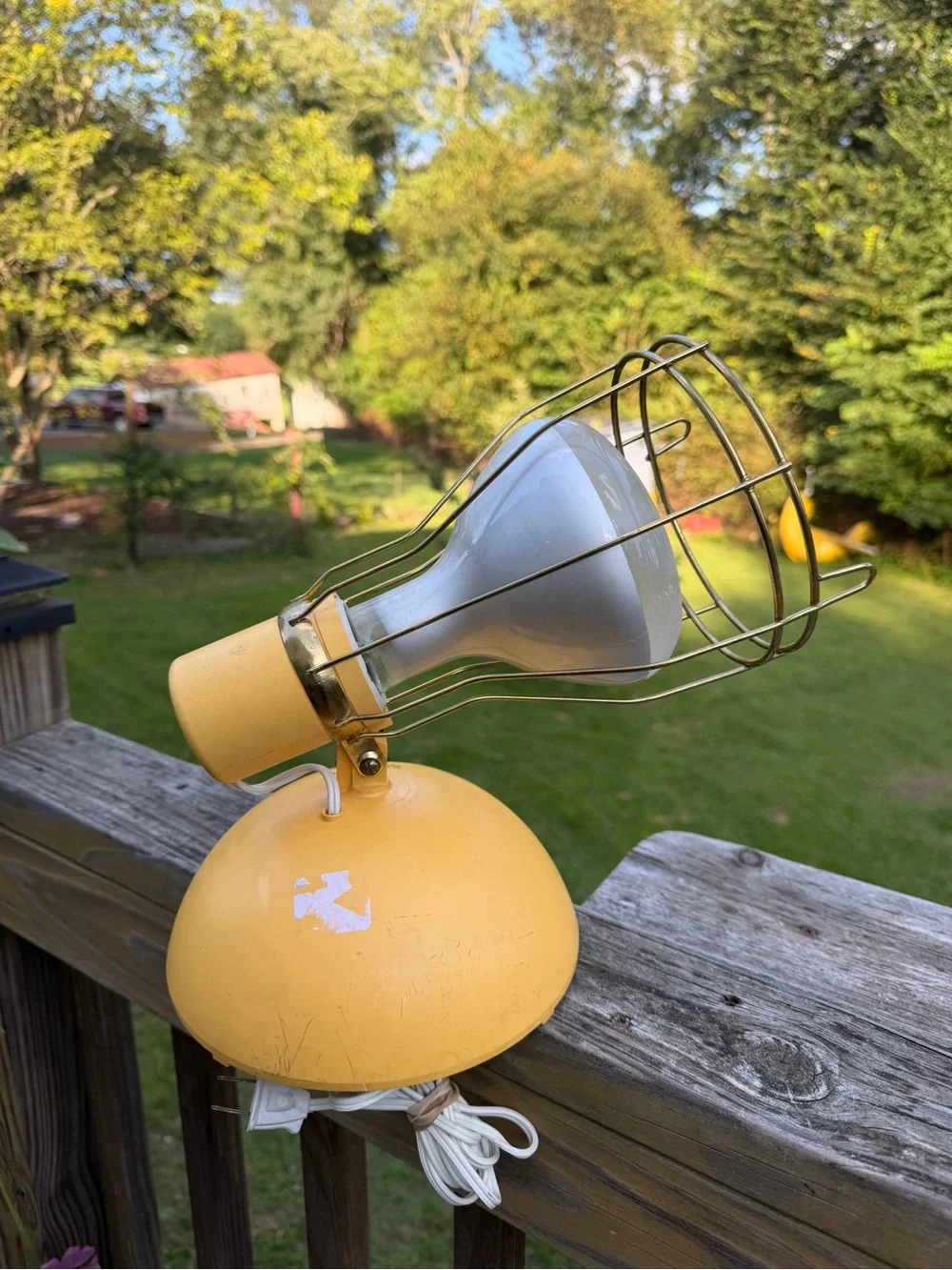 Vintage 1980's GE General Electric Deluxe Time-A-Tan Sun Lamp w/Timer